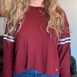Burgundy sweater